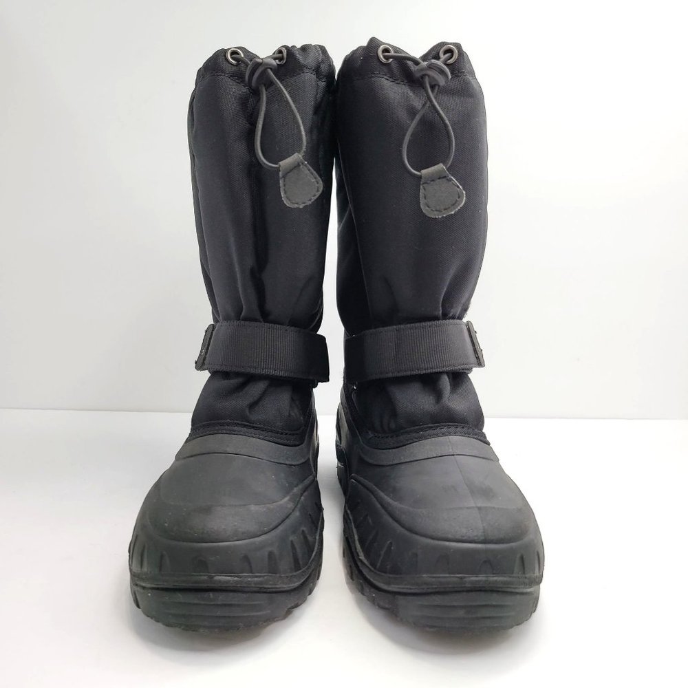 Kamik Mid Calf Winter Women's Boots Black US Size 7 - Picture 3 of 10